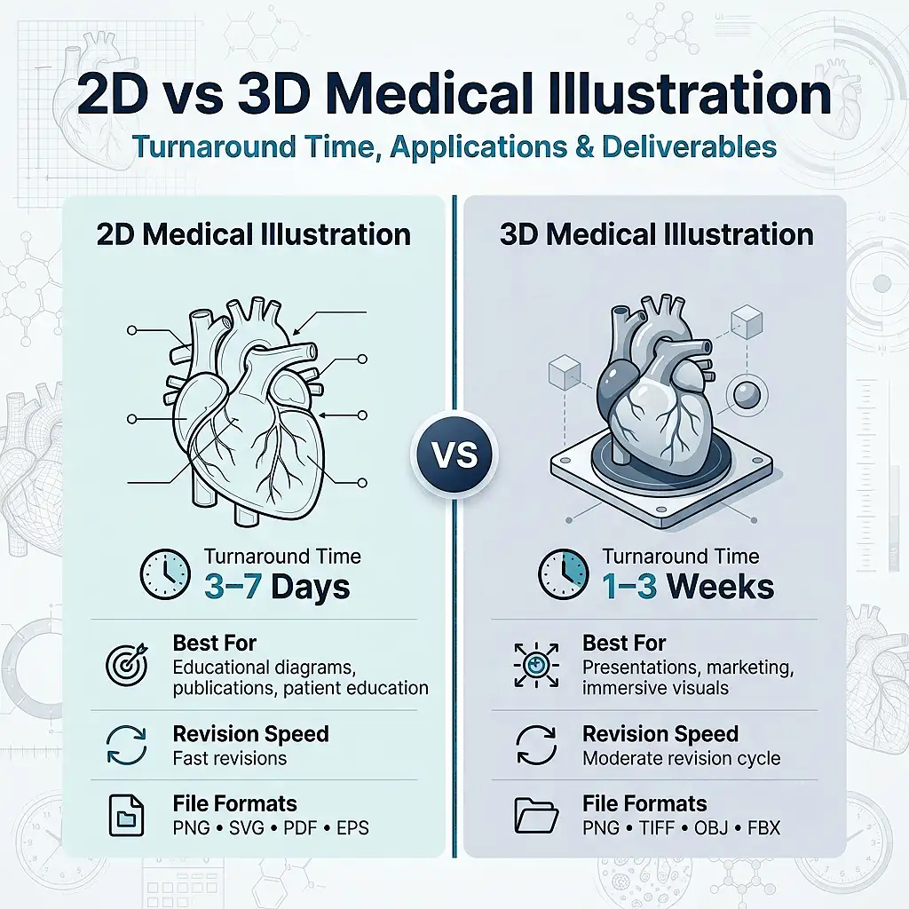 2d-vs-3d-medical-illustration-timeline-comparison