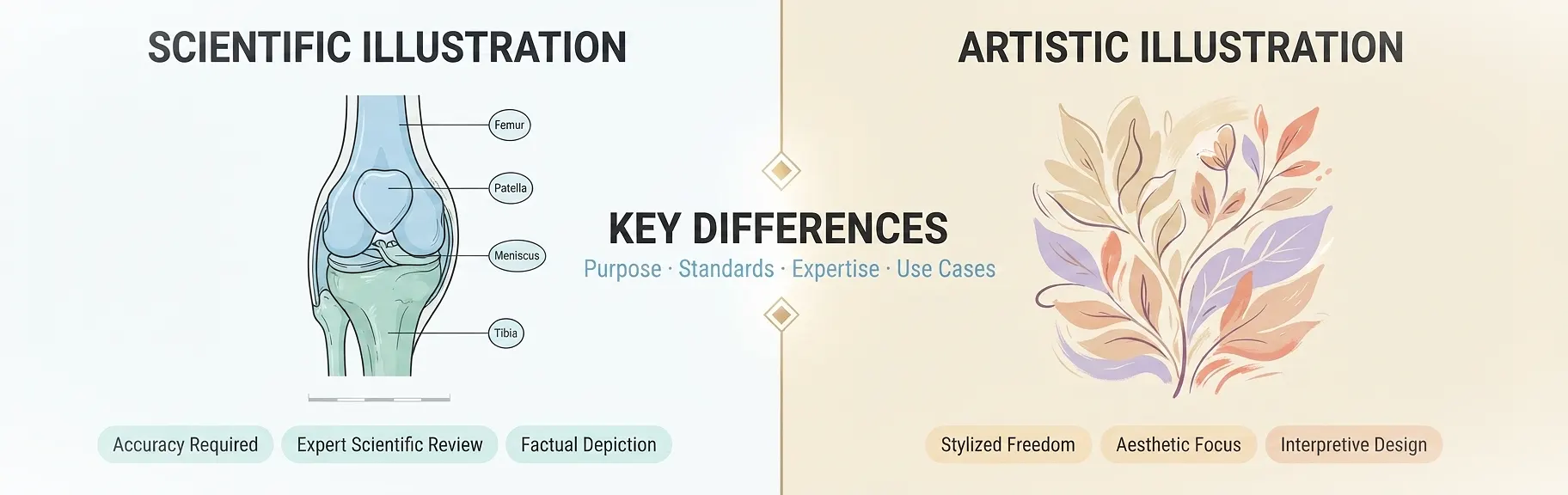 scientific-illustration-vs-artistic-illustration-comparison